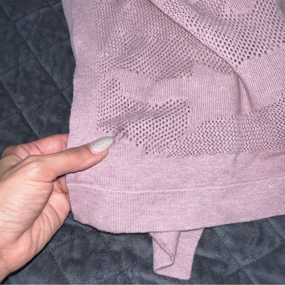 Lululemon Cardigan Women Find Your Light Pink Cover Up Kimono One Size B11 - Picture 7 of 8